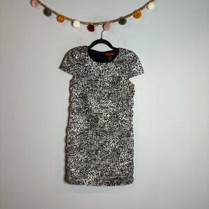 Vivienne Tam Animal Cheetah Leopard print textured dress